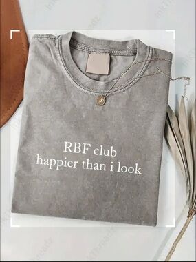 RBF Club Graphic Tee — Gray